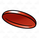 Red Flying Disc
