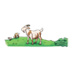 Goats on a Hill 