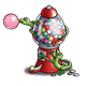 Gumball Machine with two lizards