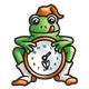 Frog Clock 