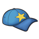Blue Cap with star