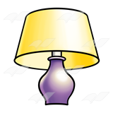 Purple Lamp