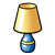 Blue Lamp Color PNG