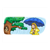 Girl in Rain by a Tree Color PDF