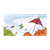 Four Kites Flying Color PNG