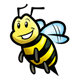 Bee 2 smiling