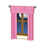 Window with Pink Curtains Color PDF