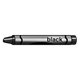 Black Crayon with manuscript label