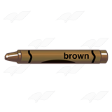 Brown Crayon