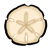 Sand Dollar 1 Color PNG