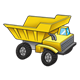 Dump Truck yellow