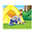 Dad and Son Camping Color PDF