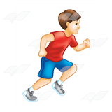Boy Running