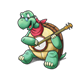 Turtle Playing a Banjo 