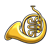 French Horn Color PNG