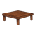 Low Wooden Table Color PNG