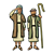 Two Shepherds Color PNG