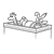 Toy Box Line PNG