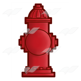 Red Fire Hydrant 2