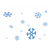 Snowflakes Color PDF