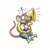 Rat Playing Tuba Color PDF
