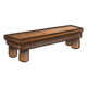 Wooden Bench without a back