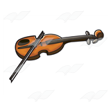 Violin with Bow