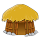 African Grass Hut 