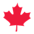 Canadian Maple Leaf 1 Color PNG