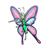 Butterfly Playing Flute Color PDF