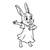 Bunny Singing Line PDF