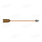 Arrow with Wooden Shaft
