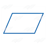 Blue Parallelogram