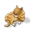 Cat Licking Paw Color PDF