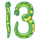 Number 13 snakes
