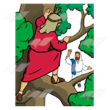Zaccheus in a Tree