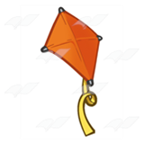Orange Kite