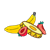 Three Fruits Color PNG