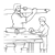 Joseph and Jesus at Work Line PNG
