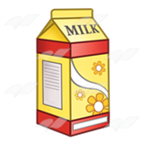 Yellow Milk Carton