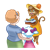 Amber Lamb and Mother Color PNG