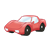 Red Sports Car Color PNG