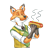 Father Fox Color PNG