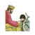 King David and Mephibosheth Color PDF
