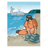Jonah on the Shore