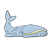 Large Whale Color PNG