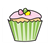 Vanilla Cupcake Color PDF