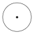 Circle with Center Point Line PNG