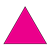 Pink Triangle 1 Color PNG