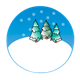 Snow Globe with trees